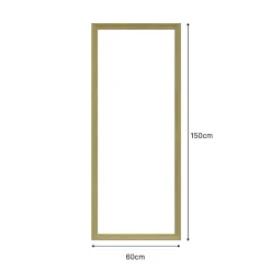 Nordlinger Pro Moulure<Encadrement mouluré 150 x 60 cm avec moulures pré-découpées