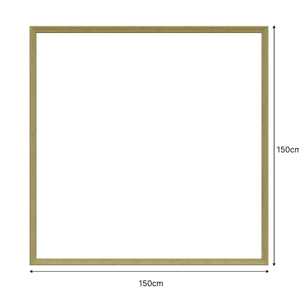 Nordlinger Pro Encadrement mouluré 150 x 150 cm avec moulures pré-découpées- Moulure