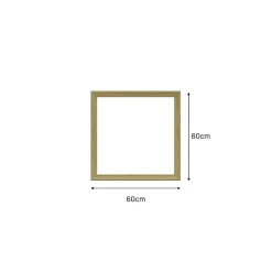 Nordlinger Pro Moulure<Encadrement mouluré 60 x 60 cm avec moulures pré-découpées