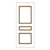 Nordlinger Pro Kit Moulures de Porte 790520 Bois naturel Porte de 73 et 83 cm Décoration porte- Moulure