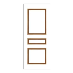 Nordlinger Pro Kit Moulures de Porte 790520 Bois naturel Porte de 73 et 83 cm Décoration porte- Moulure