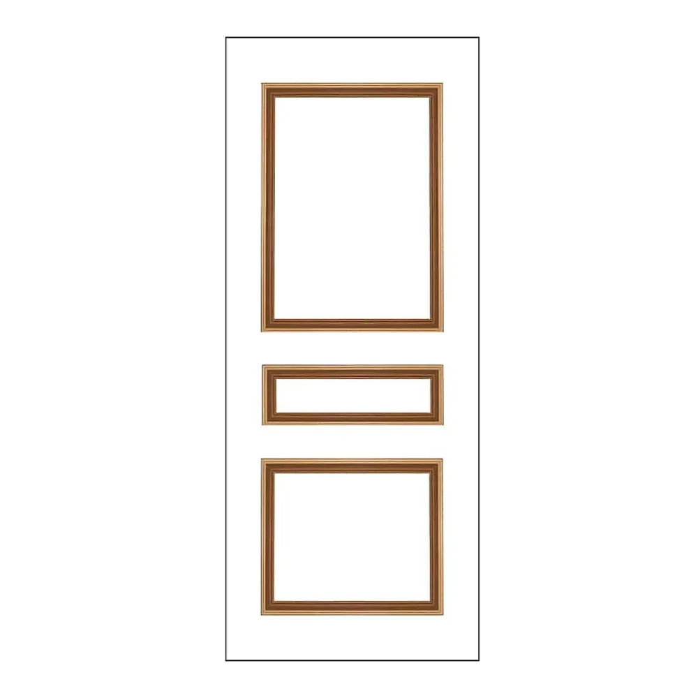 Nordlinger Pro Kit Moulures de Porte 790520 Bois naturel Porte de 73 et 83 cm Décoration porte- Moulure