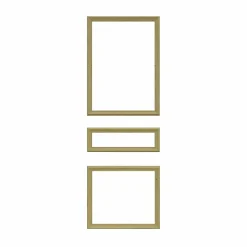 Nordlinger Pro Kit Moulures de Porte 790520 Bois naturel Porte de 73 et 83 cm Décoration porte- Moulure
