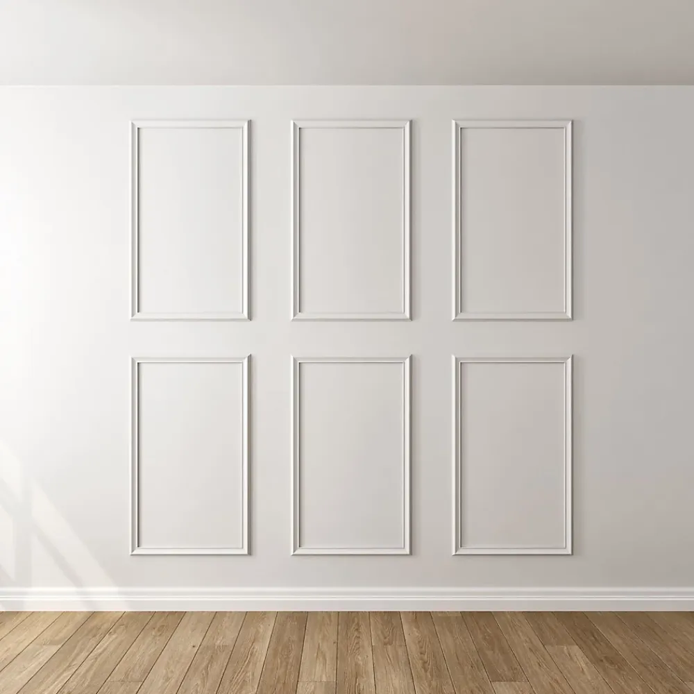 Nordlinger Pro Kit moulure décor 8 - 220 à 300cm - Bois massif pour habillage mur complet- Moulure