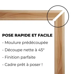 Nordlinger Pro Moulure<Kit Moulures de Porte - Prêt à Poser - Bois massif