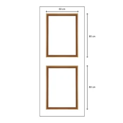 Nordlinger Pro Moulure<Kit Moulures de Porte - Prêt à Poser - Bois massif