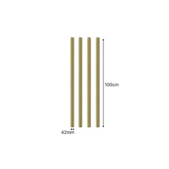 Nordlinger Pro Moulure<lot de 4 - Moulure droite classique 42mm x 100cm