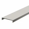 Nordlinger Pro Lot de 2 Nez de cloison blanc 260 cm x 54 mm Aluminium- Cloison Amovible