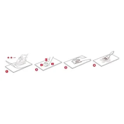 Nordlinger Pro Panneau Bois, Osb, Mdf<Placage Chêne 0,25 cm x 250 cm Thermocollant 510001 Revêtement décoratif