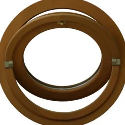 Gd Menuiseries Fenêtre Bois<Oeil De Boeuf Bois H50 X L50 Côte Tableau