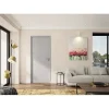 Optimum Bloc Porte ajustable décor chene gris clair BILBAO - 204 x 83 cm Gauche- Bloc Porte