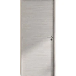 Optimum Bloc Porte ajustable décor chene gris clair BILBAO - 204 x 83 cm Droit- Bloc Porte