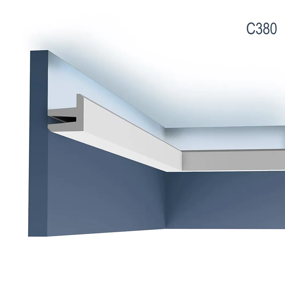Orac Decor Moulure Et Rosace De Plafond<C380 MODERN L3 1 carton complet 11 Corniches Moulures Cimaises