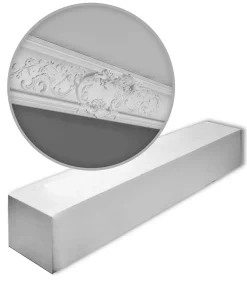 Orac Decor C338A LUXXUS 1 carton complet 6 Corniches Moulures Cimaises- Moulure Et Rosace De Plafond