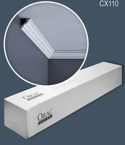 Orac Decor Moulure Et Rosace De Plafond<CX110 AXXENT 1 carton complet 10 Corniches Moulures Cimaises
