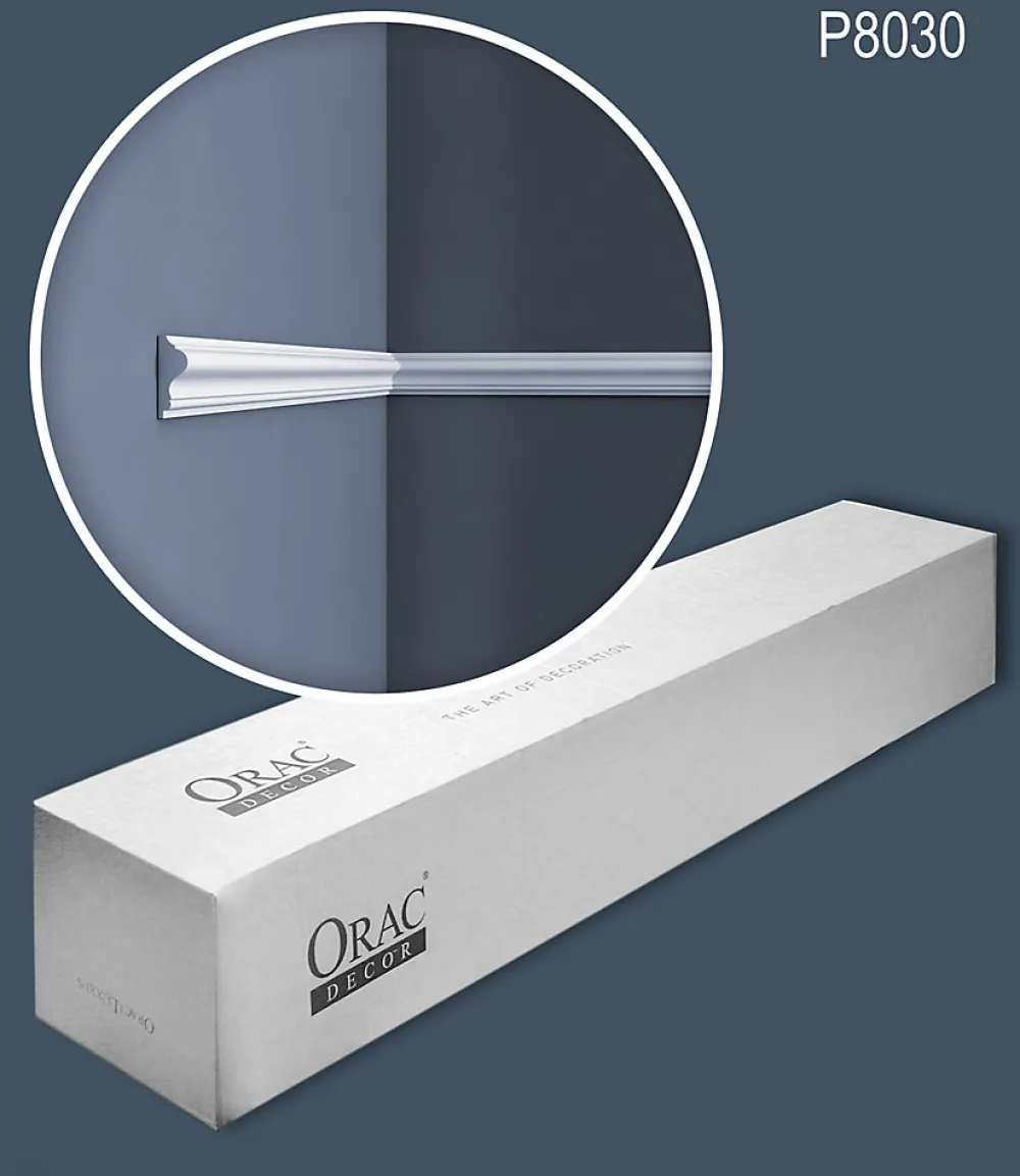 Orac Decor Moulure<P8030 LUXXUS 1 carton complet 4 Corniches Moulures Cimaises