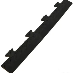 Intec Dalle Pvc Garage<Pack 5 Bordures Males pour Dalle PVC noire Clipsable Sol Antidérapant Carré Garage Atelier PS50CRN/M