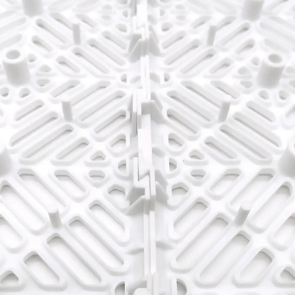 Antihumedades Pack 500 dalles auto-ventilées 30x30x1,5cm (44m² - Blanc). Hôtellerie, chambres froides, garde-manger, bar, zones humides- Dalle Pvc Garage