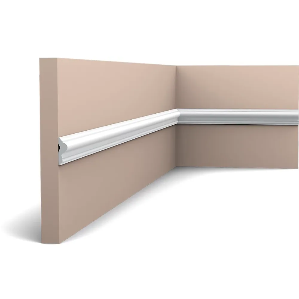 Orac Decor Pack 10 mètres Cimaise murale PX201 avec colle - Orac x Cimaises-et-plus - 2,5 x- Moulure Et Rosace De Plafond