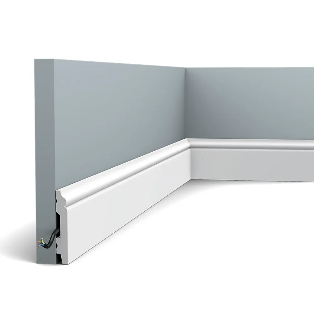 Orac Decor Plinthe Pour Parquet Et Stratifié<Pack 10 mètres Plinthes SX165 avec colle - Orac x Cimaises-et-plus - 7 x 1,0 x 200cm (h x p x L) - plinthe décorative polymère