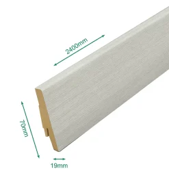 Forestea Moulure<Pack 5 Plinthes décoratives 7843 vista oak 2400 x 70 x 19 mm