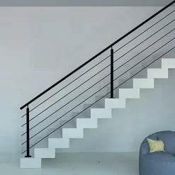 Fortia Garde-Corps, Balustrade<Pack balustrade Barranco horizontale à plat aluminium noir