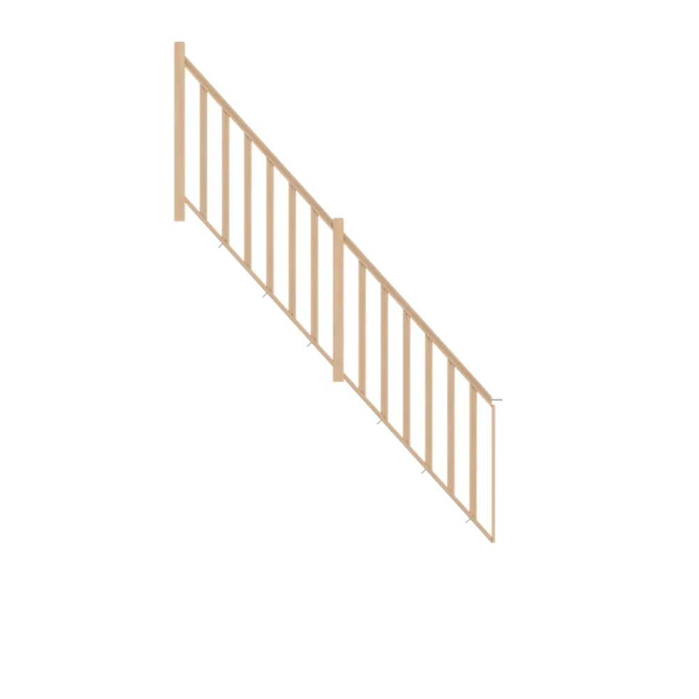 Fortia Garde-Corps, Balustrade<Pack balustrade verticale hêtre coloris naturel h.110 cm x l.271,8 cm