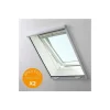Volet-Moustiquaire Pack éco de 2 moustiquaire enroulables verticales pour fenêtre de toit alu L 140 cm x H 150 cm Blanc- Moustiquaire Pour Fenêtre De Toit