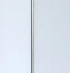 Galedo Panneau Mural De Salle De Bains<Pack de 2 panneaux muraux de salle de bains, blanc avec profilés chromés, l.120+90 x H.210 x P.0,3 cm, Alucolors