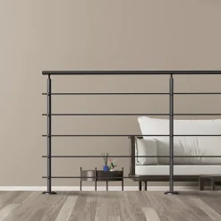 Kordo Pack garde-corps : prêt à poser à plat Prestio ral 9005- Garde-Corps, Balustrade