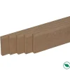 Forestea Moulure<Pack promotionnel de 5 plinthes MDF brut 2000 x 57 x 9 mm
