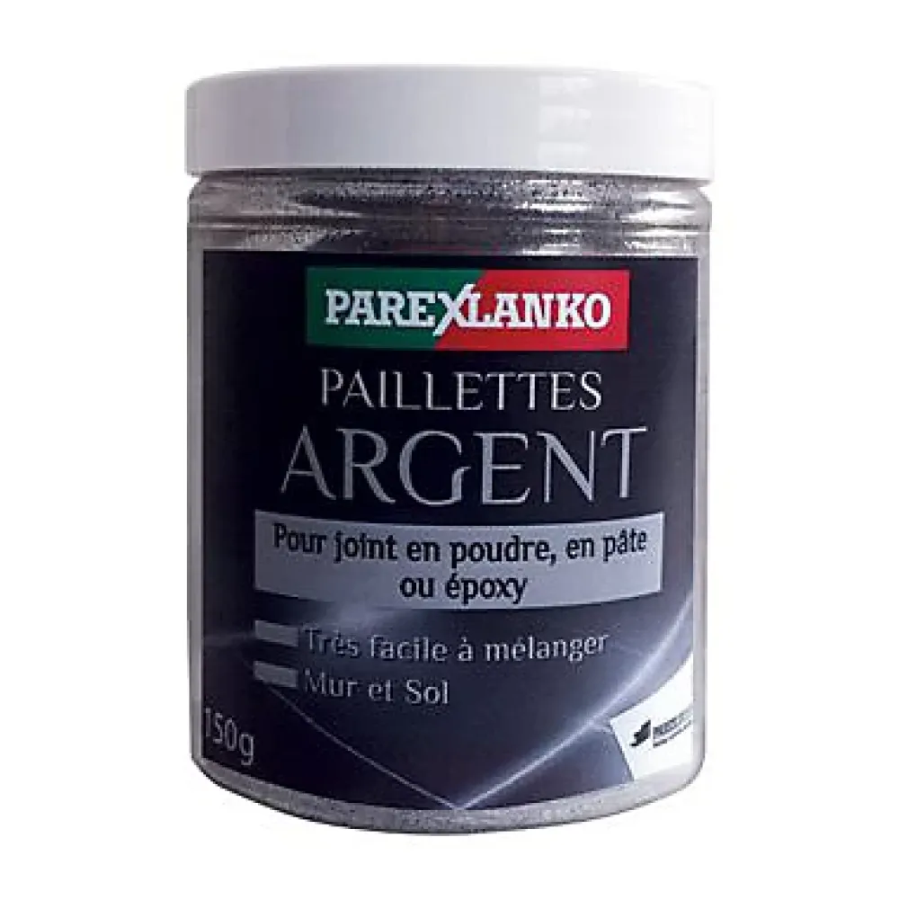 Parexlanko Joint Carrelage Sol<Paillettes argent 150 gr pour joint
