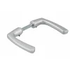 Thirard Paire de béquilles pour porte, carré 7x110mm, 1 portée, argent -- Poignée De Porte
