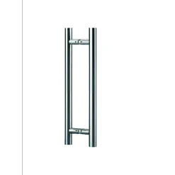 Klose Besser Paire de Poignées de Tirage "" Bâton de Maréchal - 600 mm - DROIT - Inox 316- Poignée De Porte Extérieure