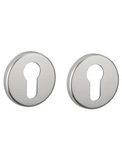 Thirard Poignée De Porte<Paire de rosaces trou de cylindre, argent -