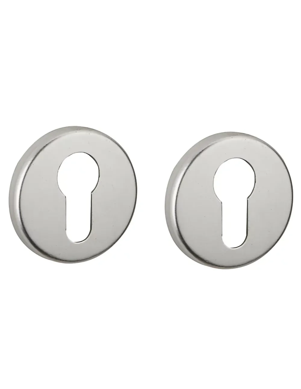 Thirard Poignée De Porte<Paire de rosaces trou de cylindre, argent -