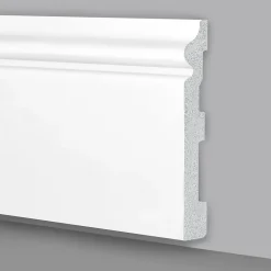 Eternal Parquet Plinthe Bois|Plinthe Bois<Palette de 100ml de plinthe plinthe BLANCHE mod. ETHNIQUE 150x18x2000mm en POLYMÈRES - Polystructuré