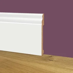 Eternal Parquet Plinthe Bois|Plinthe Bois<Palette 76ML de plinthes DUCALE en EqualWood HI-TEC POLYMERE 100x14x2000mm - BLANC