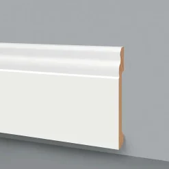 Eternal Parquet Plinthe Bois|Plinthe Bois<Palette 90ML de plinthes DUCALE en EqualWood HI-TEC POLYMERE 120x15x2000mm - BLANC