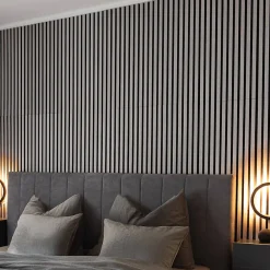 Brand Home Deluxe Panneau acoustique - 240 x 40 cm- Panneau Décoratif En Bois