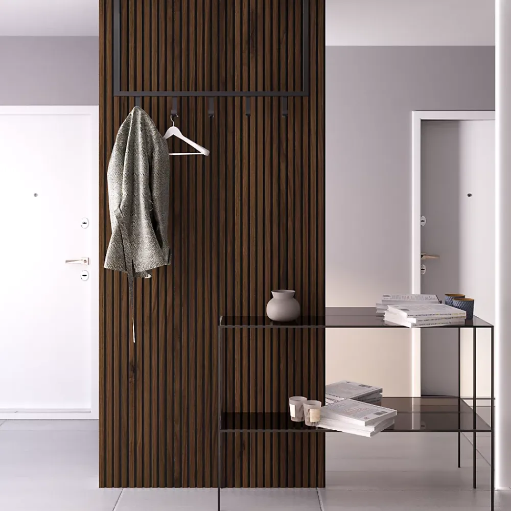 Protocole Pro Panneau Décoratif En Bois<Panneau acoustique BELLA HAIR en MDF et feutrine 2780 mm pack de 4.
