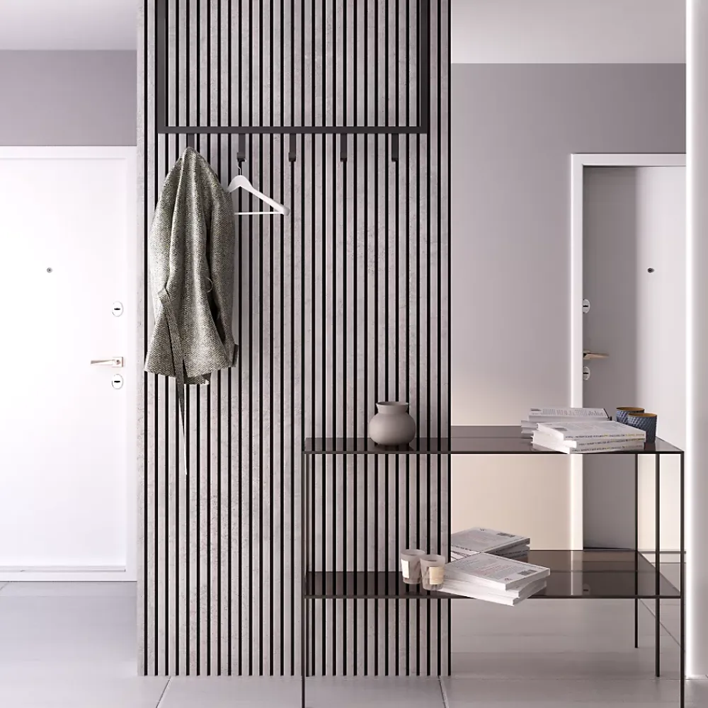 Protocole Pro Panneau Décoratif En Bois<Panneau acoustique BELLA HAIR en MDF et feutrine 2780 mm pack de 4.
