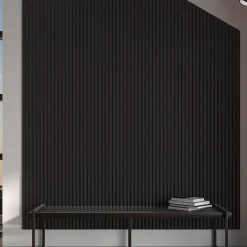 Protocole Pro Panneau acoustique décoratif BELLA PRO MDF avec feutrine2780 mm lot de 2 atténue la réverbération.- Panneau Décoratif En Bois