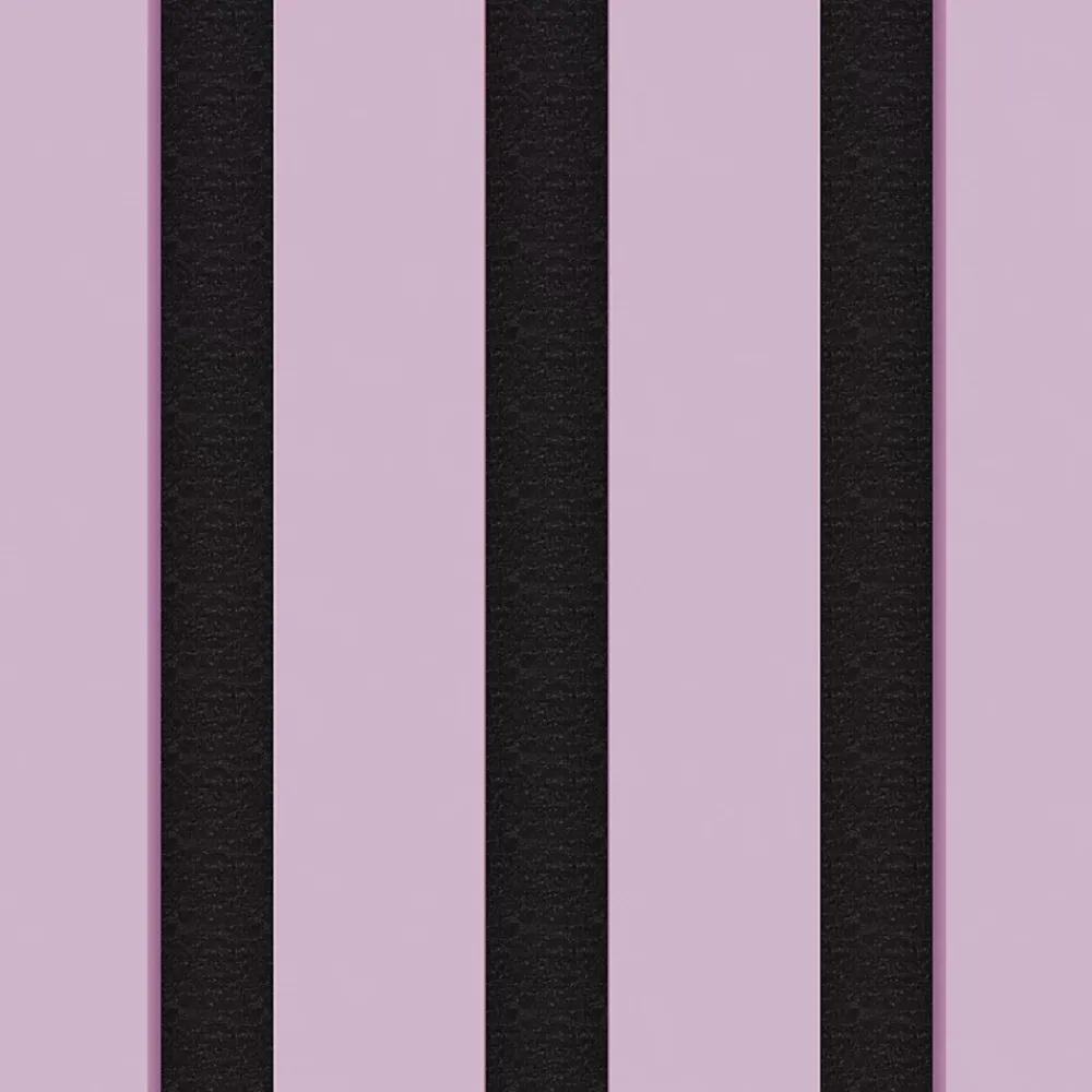 Ps Global Company Panneau Acoustique 21mm - Rose - Feutrine Noire - 240x60cm - Lot de 2- Panneau Tasseau Bois