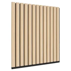 Seven Design Panneau Tasseau Bois<Panneau Acoustique Moody, Marron, MDF, 52x2,2x52 cm,