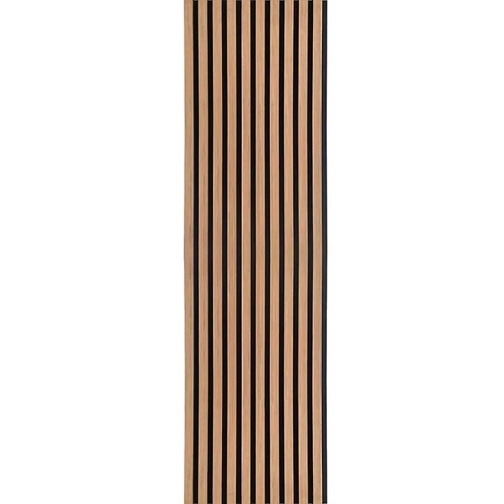 Brand Home Deluxe Panneau acoustique SONIC - 240 x 40 cm- Panneau Décoratif En Bois