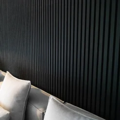 Brand Home Deluxe Panneau acoustique SONIC Black Oak Quantité : 9- Panneau Décoratif En Bois