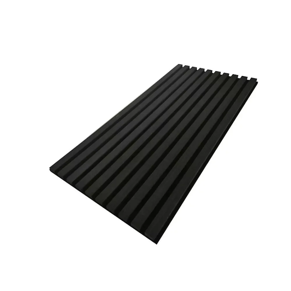 Brand Home Deluxe Panneau acoustique SONIC Black Oak Quantité : 9- Panneau Décoratif En Bois