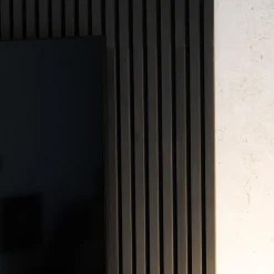 Brand Home Deluxe Panneau acoustique SONIC Black Oak Quantité : 12- Panneau Décoratif En Bois