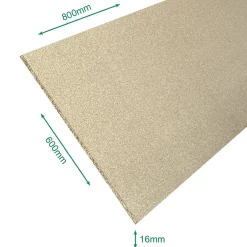 Forestea Panneau aggloméré intérieur 800 x 600 x 16 mm- Panneau Bois, Osb, Mdf